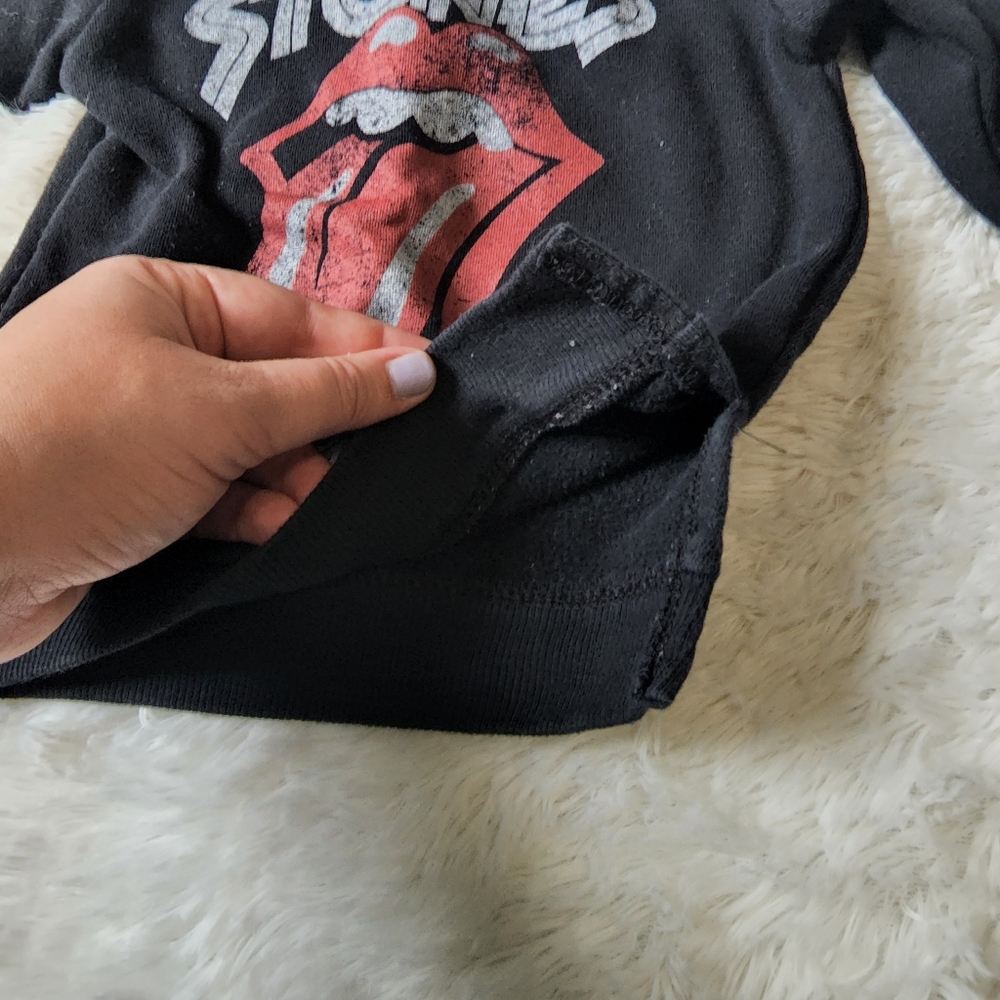 The Rolling Stones pullover black sweatshirt infant 18 months - Picture 5 of 9